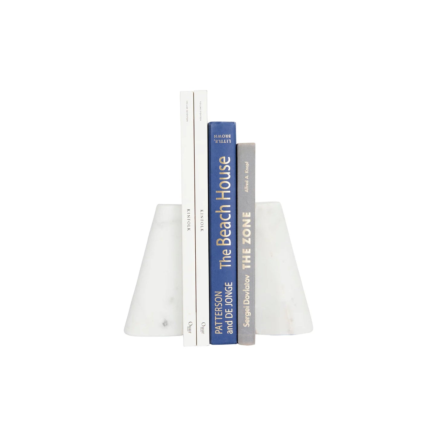 Marble Bookends, Feathered Farmhouse