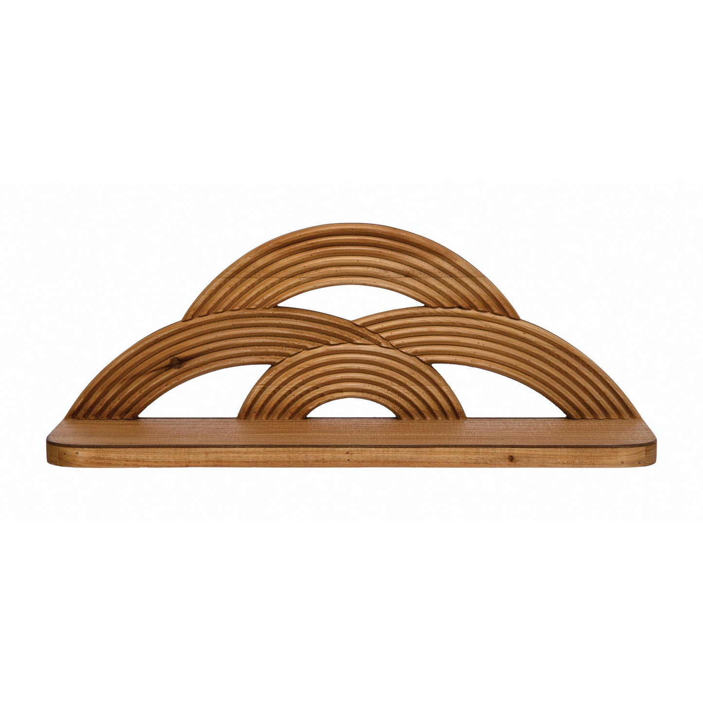 Wall Shelf with Arches, Feathered Farmhouse
