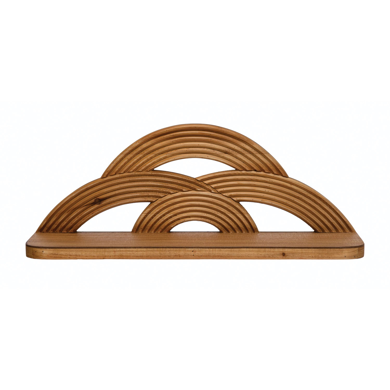 Wall Shelf with Arches, Feathered Farmhouse