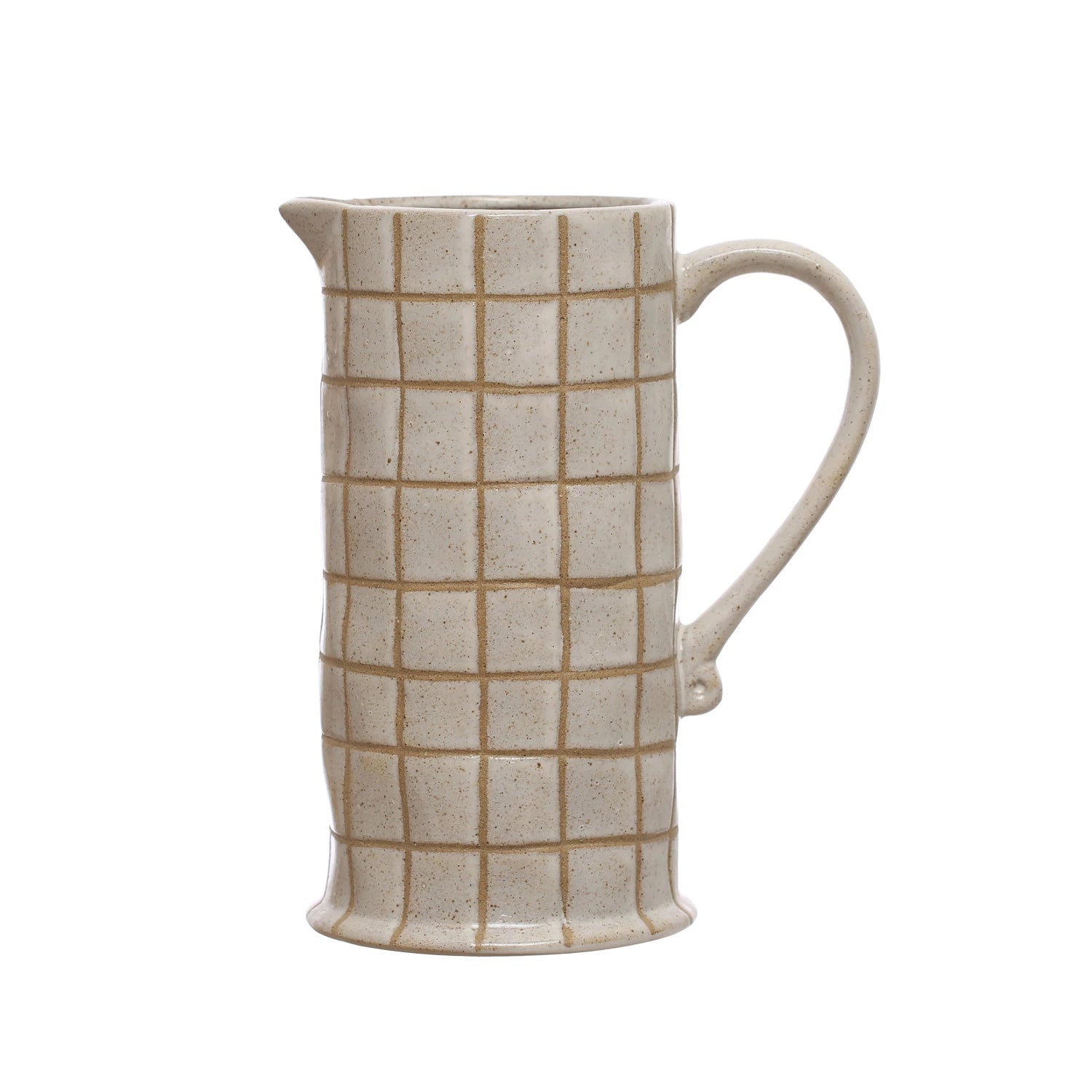 Relief Pattern Pitcher, The Feathered Farmhouse