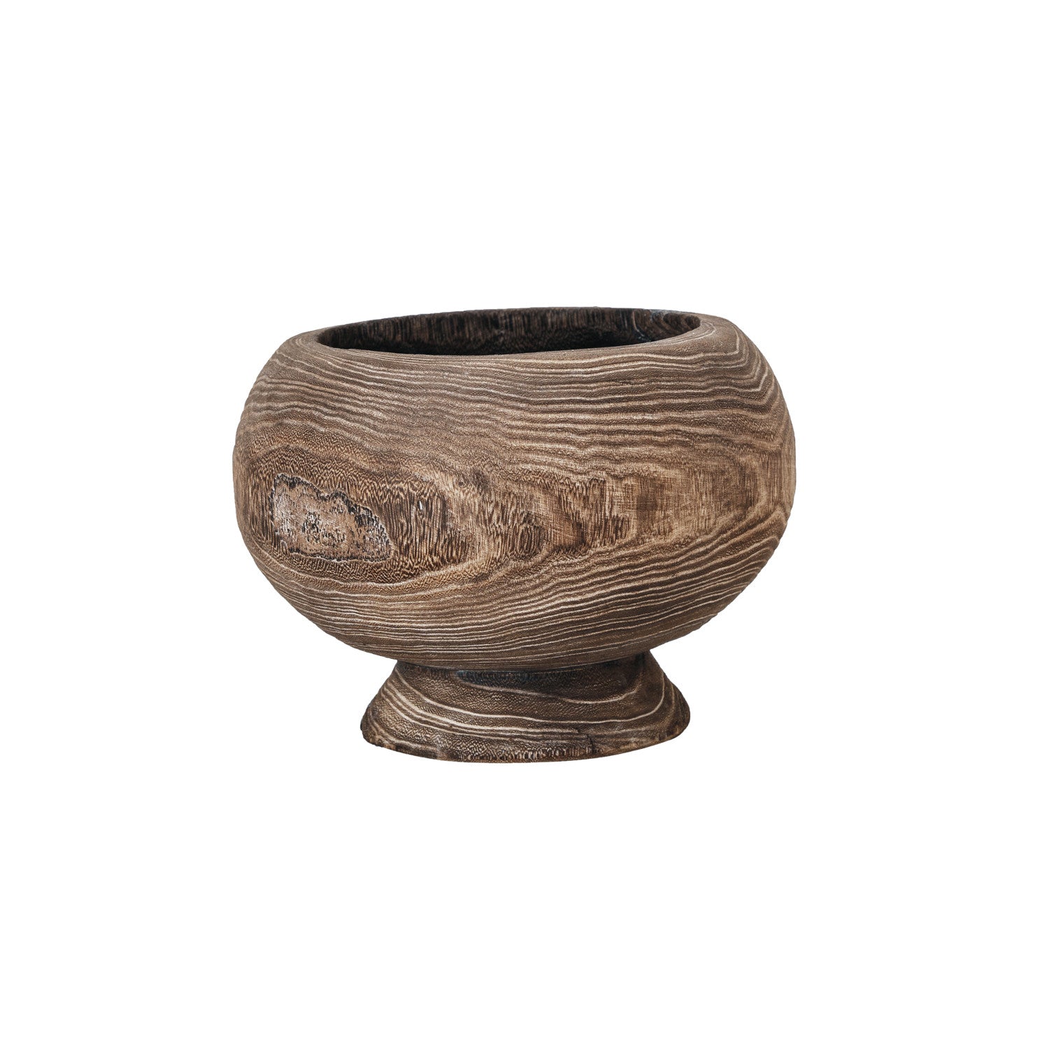 Paulownia Wood Planter, Feathered Farmhouse