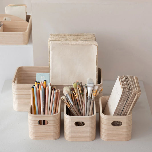 Wood Nesting Containers, The Feathered Farmhouse