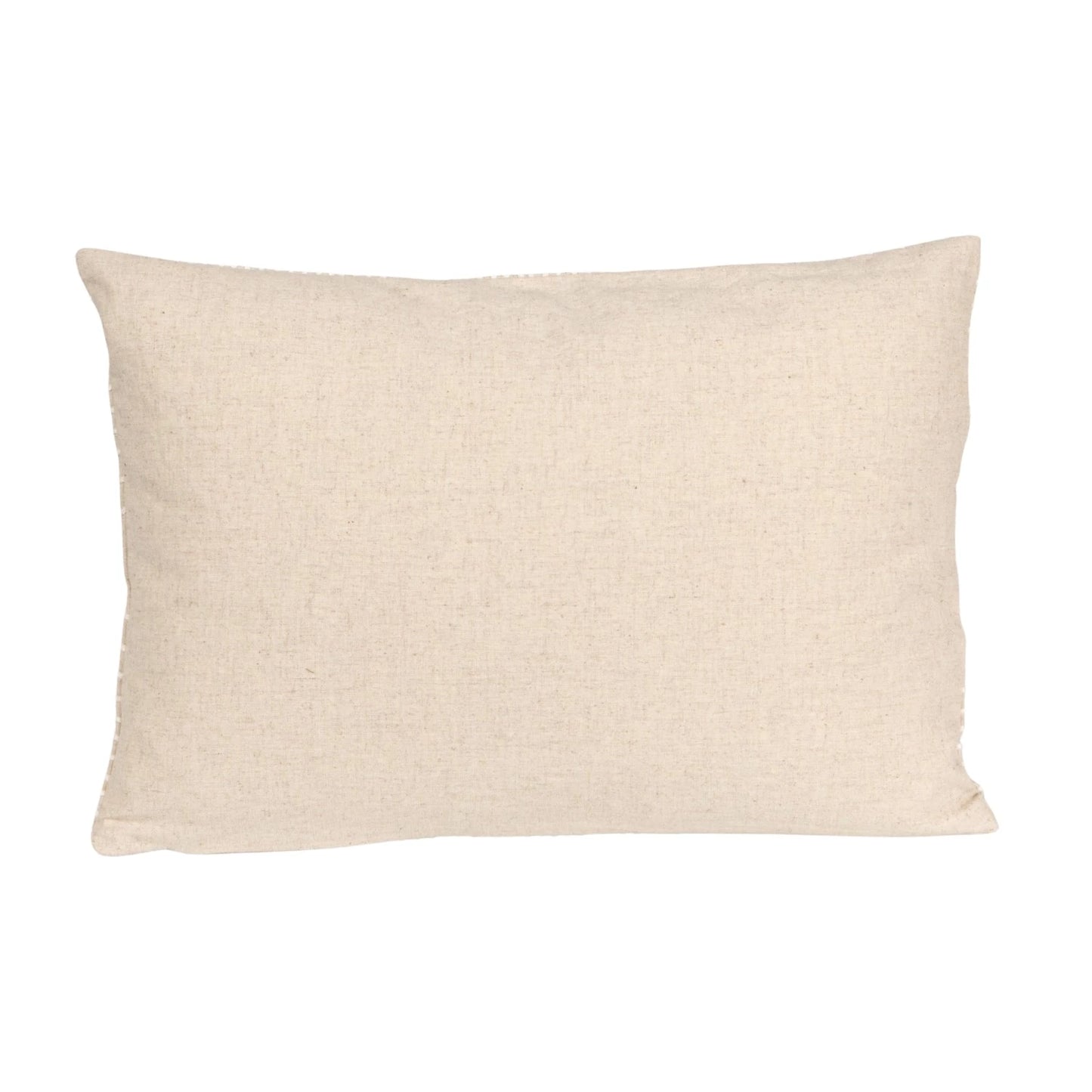 Lumbar Pillow with Geometric Stripes, Feathered Farmhouse