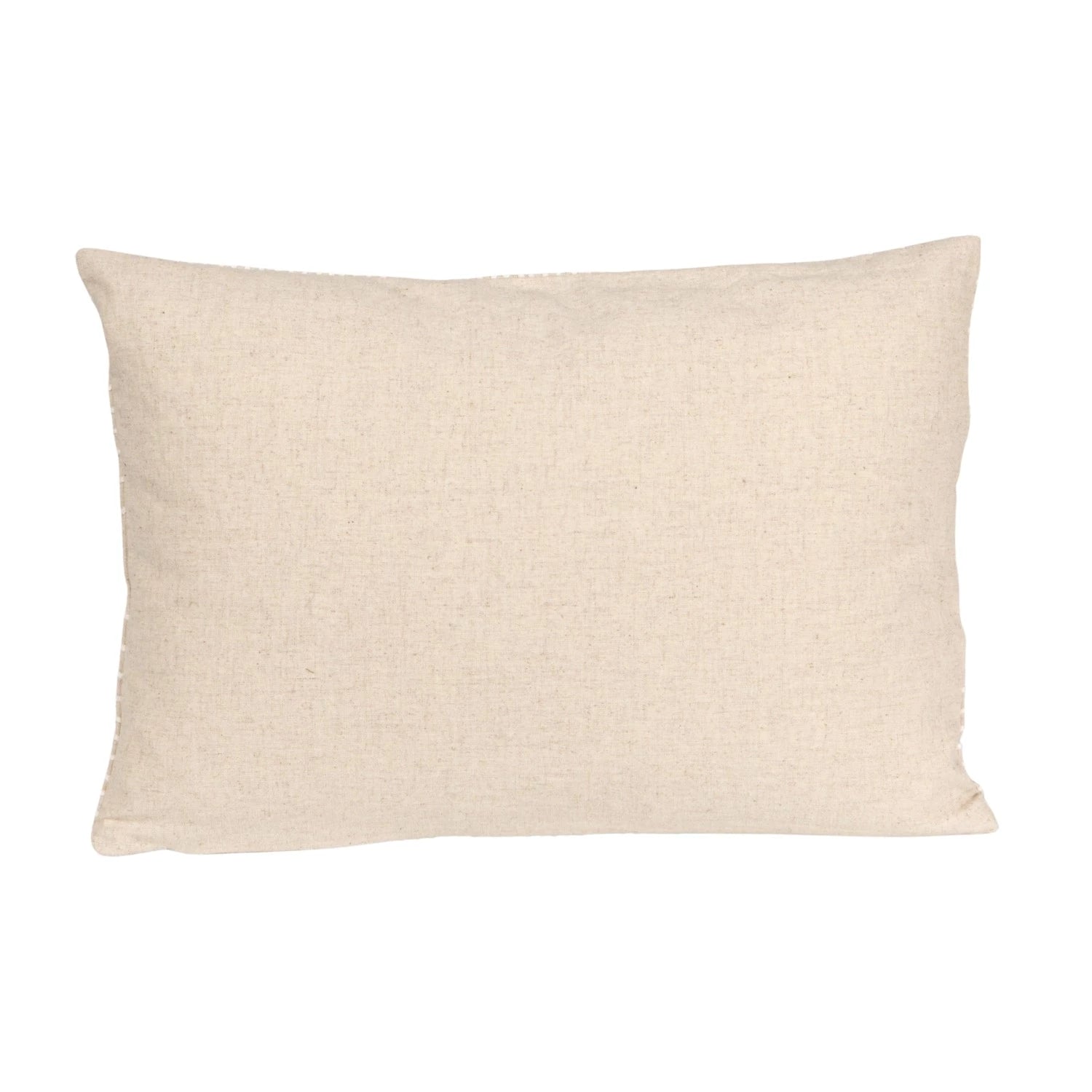 Lumbar Pillow with Geometric Stripes, Feathered Farmhouse