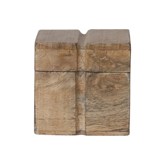 Mango Wood Box, Feathered Farmhouse