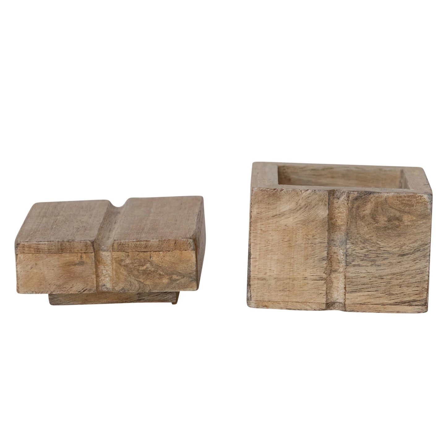 Mango Wood Box, Feathered Farmhouse