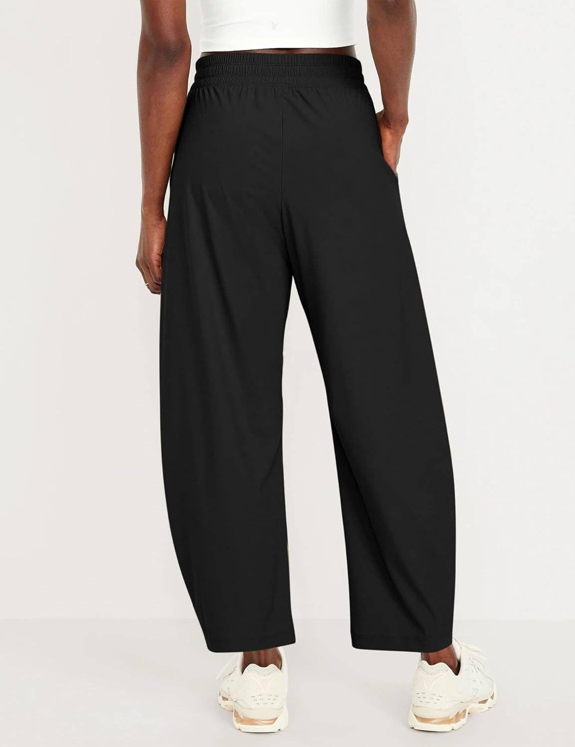 Barrel Leg Jogger Pants, Feathered Farmhouse