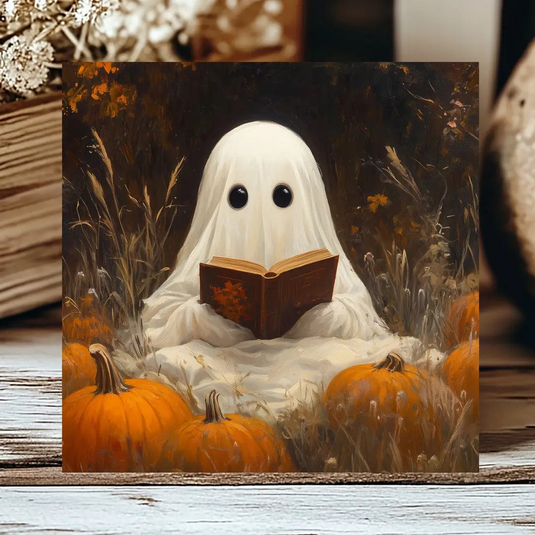 Ghost Book Insert, Feathered Farmhouse