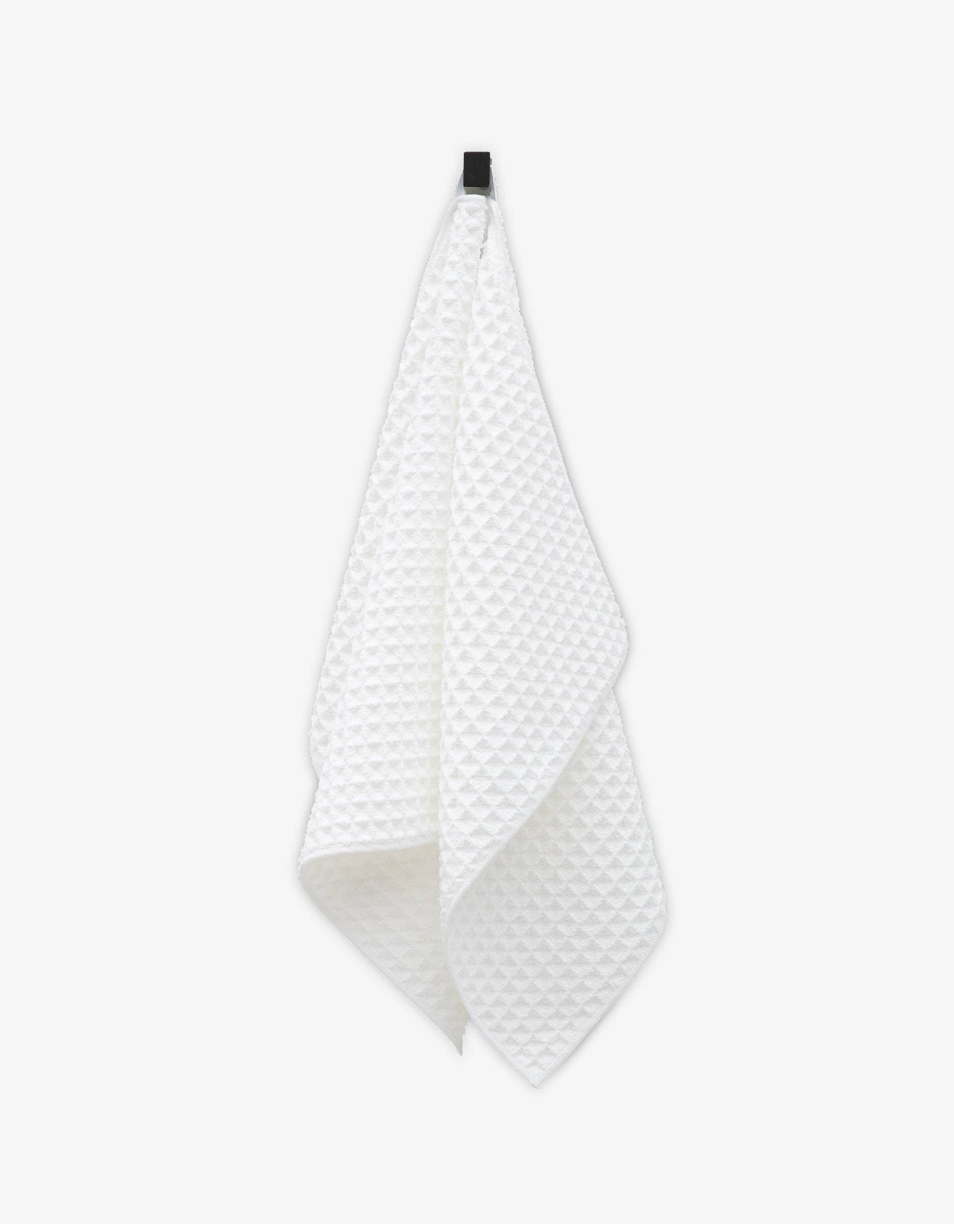 Cloud Waffle Hand Towel, Feathered Farmhouse
