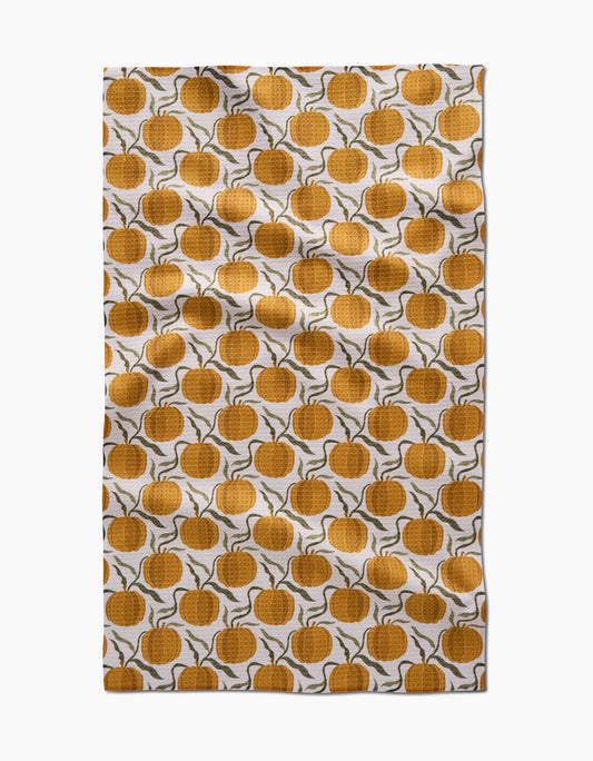 Hearth And Vine Tea Towel, Feathered Farmhouse