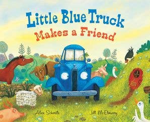 Little Blue Truck Makes a Friend, Feathered Farmhouse