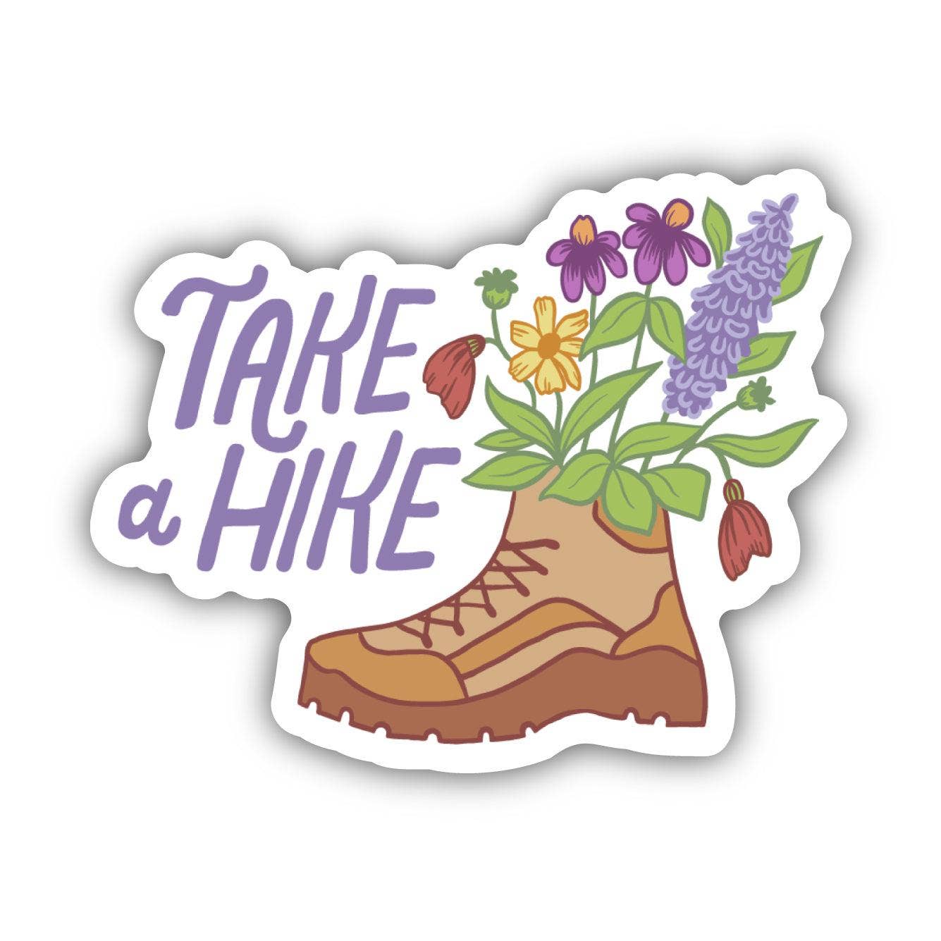 Take A Hike Nature Sticker