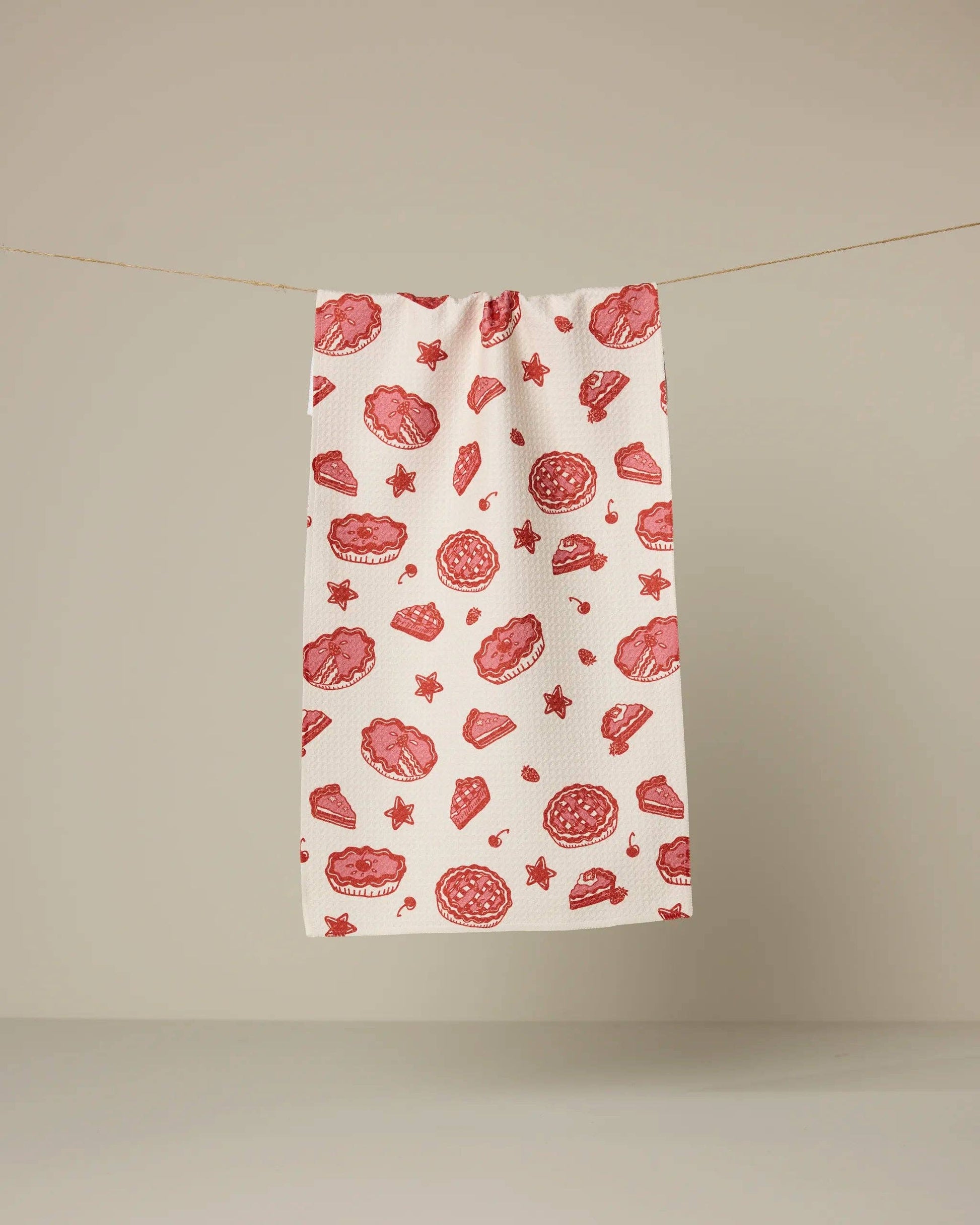 Pie-triotic Bar Towel, Feathered Farmhouse