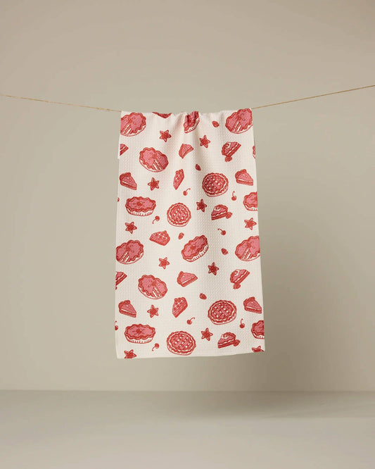 Pie-triotic Bar Towel, Feathered Farmhouse