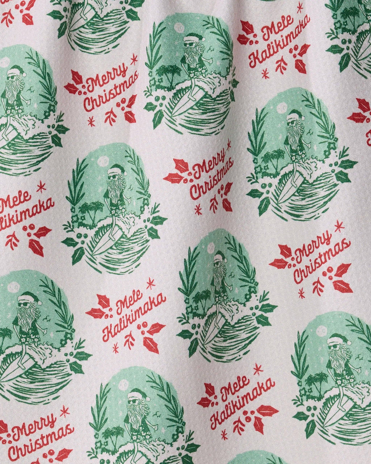 Tropical Tidings Tea Towel, Feathered Farmhouse
