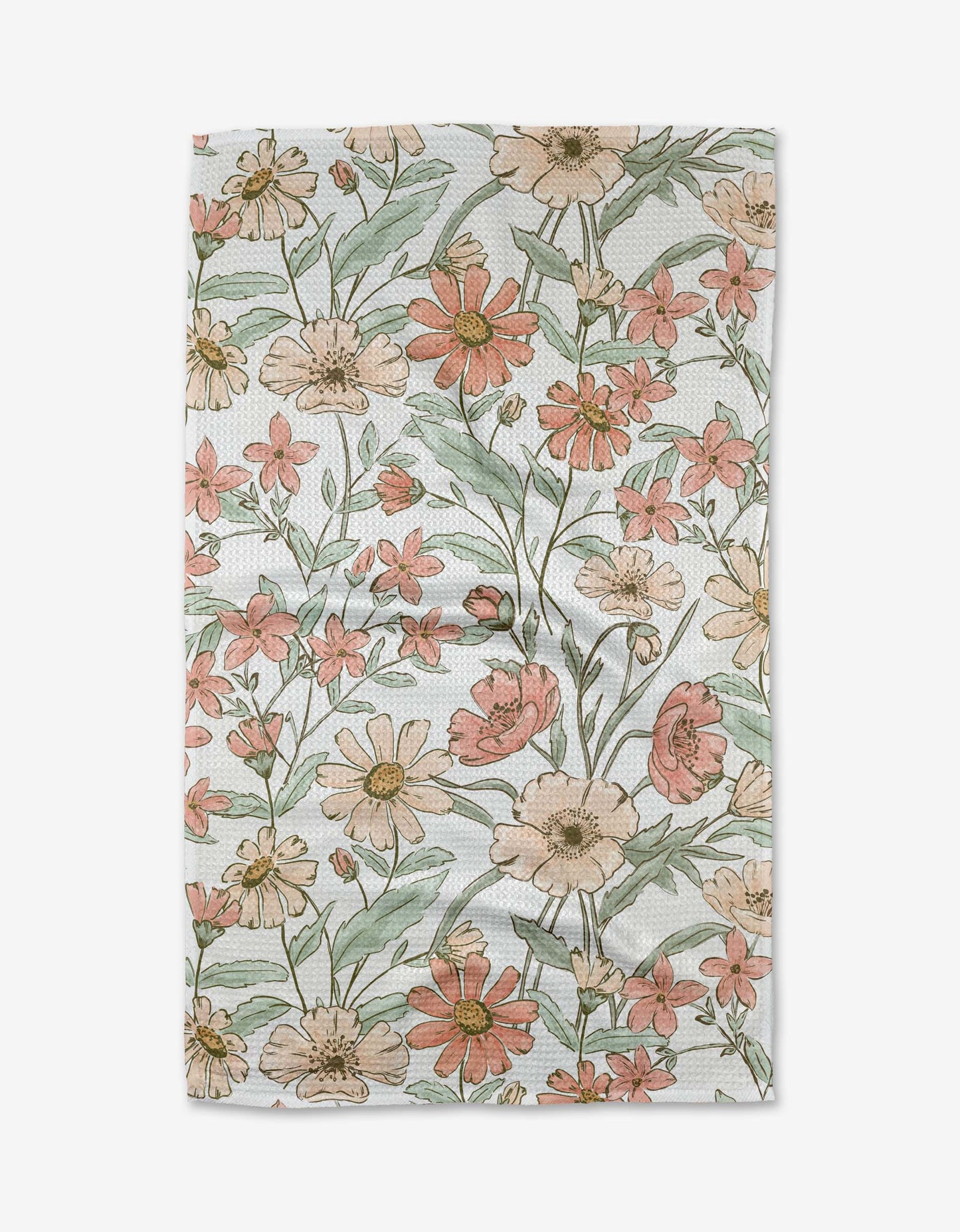 Wildflower Whisper Tea Towel, Feathered Farmhouse