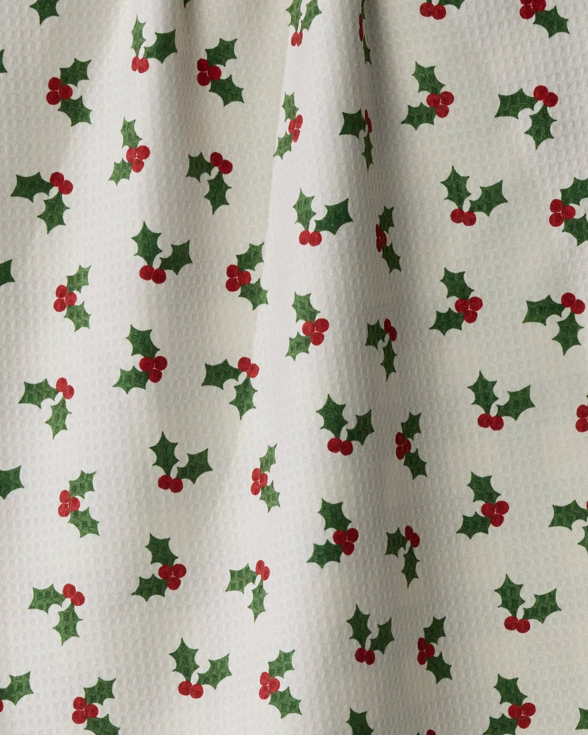 Holiday Holly Luxe Kitchen Towel, Feathered Farmhouse
