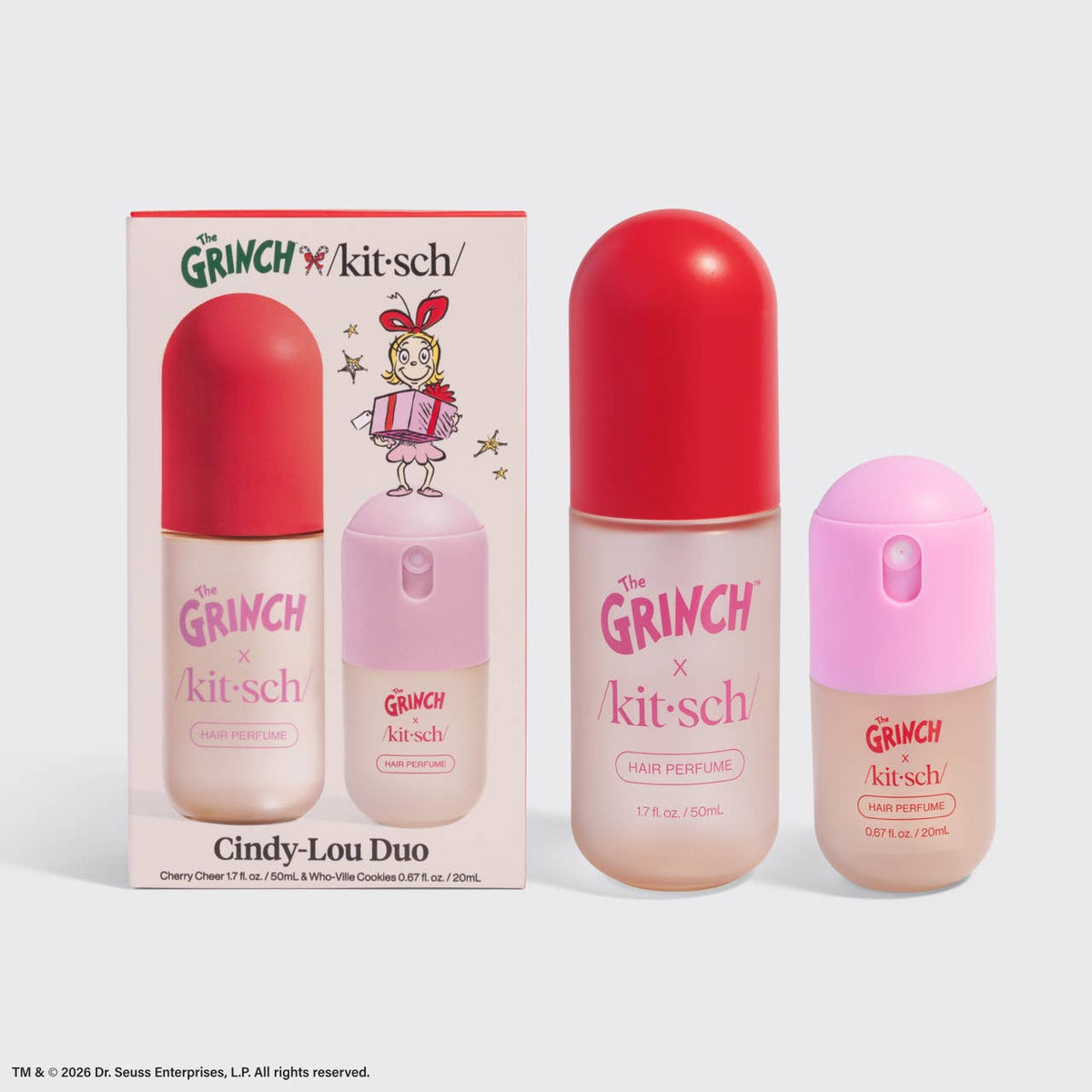 The Grinch x Kitsch Cindy-Lou Duo Set, Feathered Farmhouse