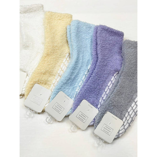 Non-Slip Cozy Socks, Feathered Farmhouse