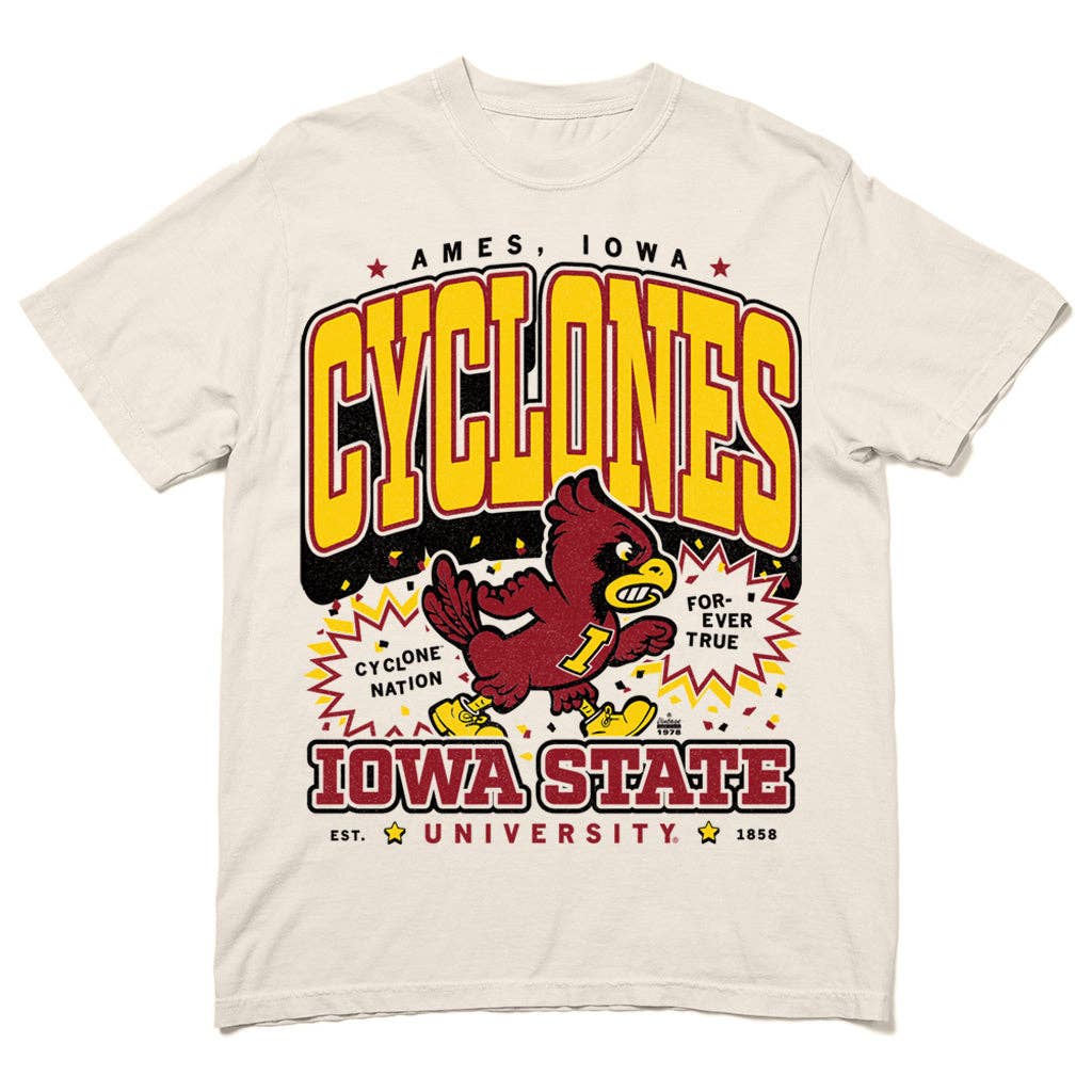 Cyclones Max Tee, Feathered Farmhouse