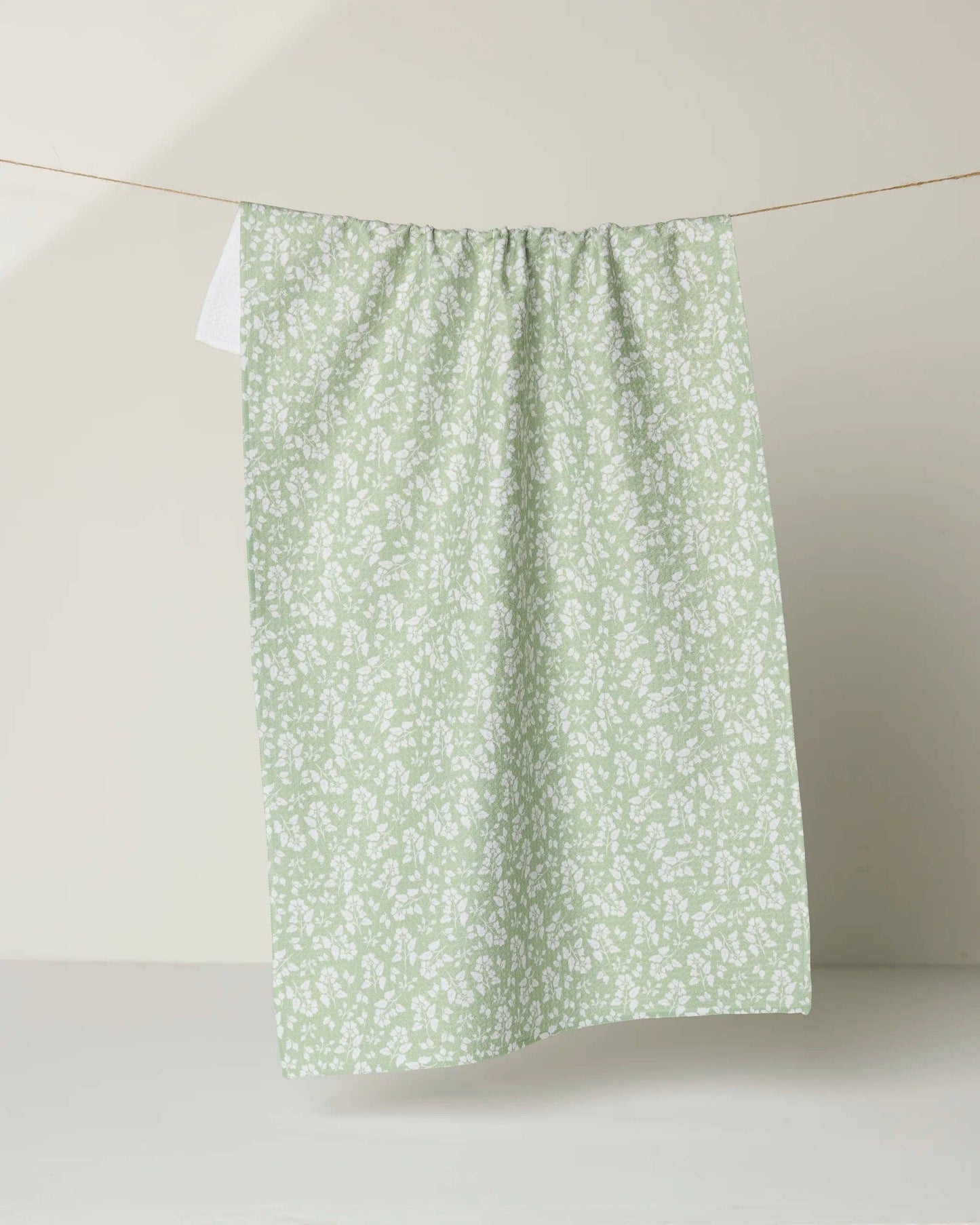 Sage Garden Tea Towel, Feathered Farmhouse