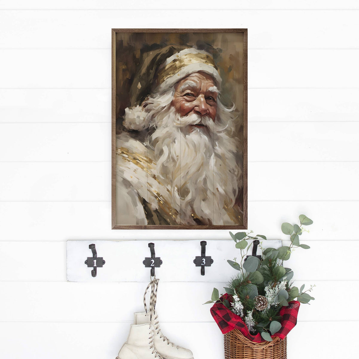 Santa In Gold