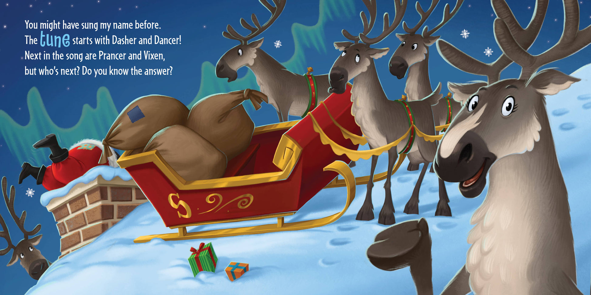 How to Catch a Reindeer, Feathered Farmhouse
