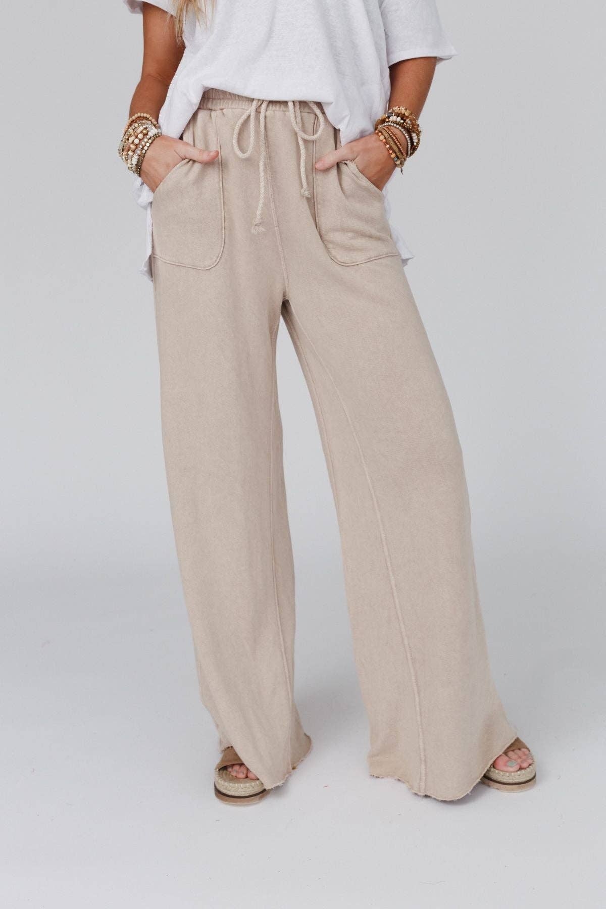 Relaxing Robin Wide Leg Pant, The Feathered Farmhouse