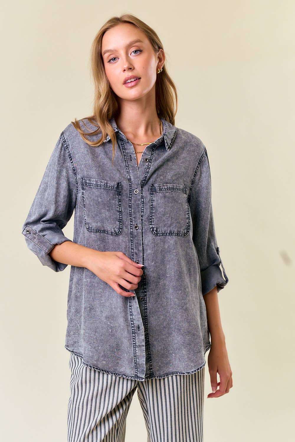 Chambary Shirt, Feathered Farmhouse