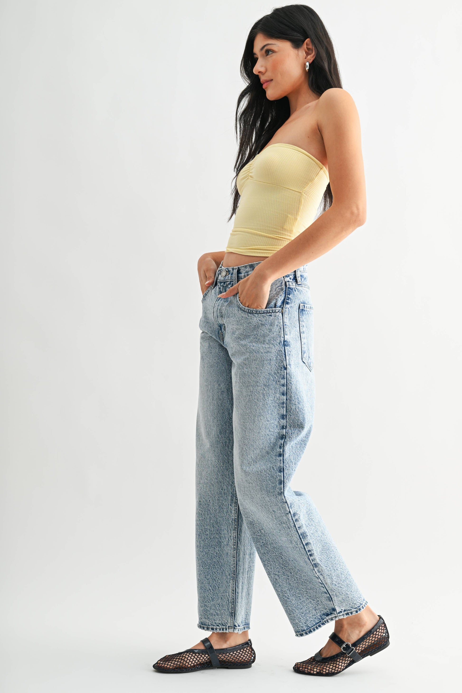 Barrel Jean, Feathered Farmhouse