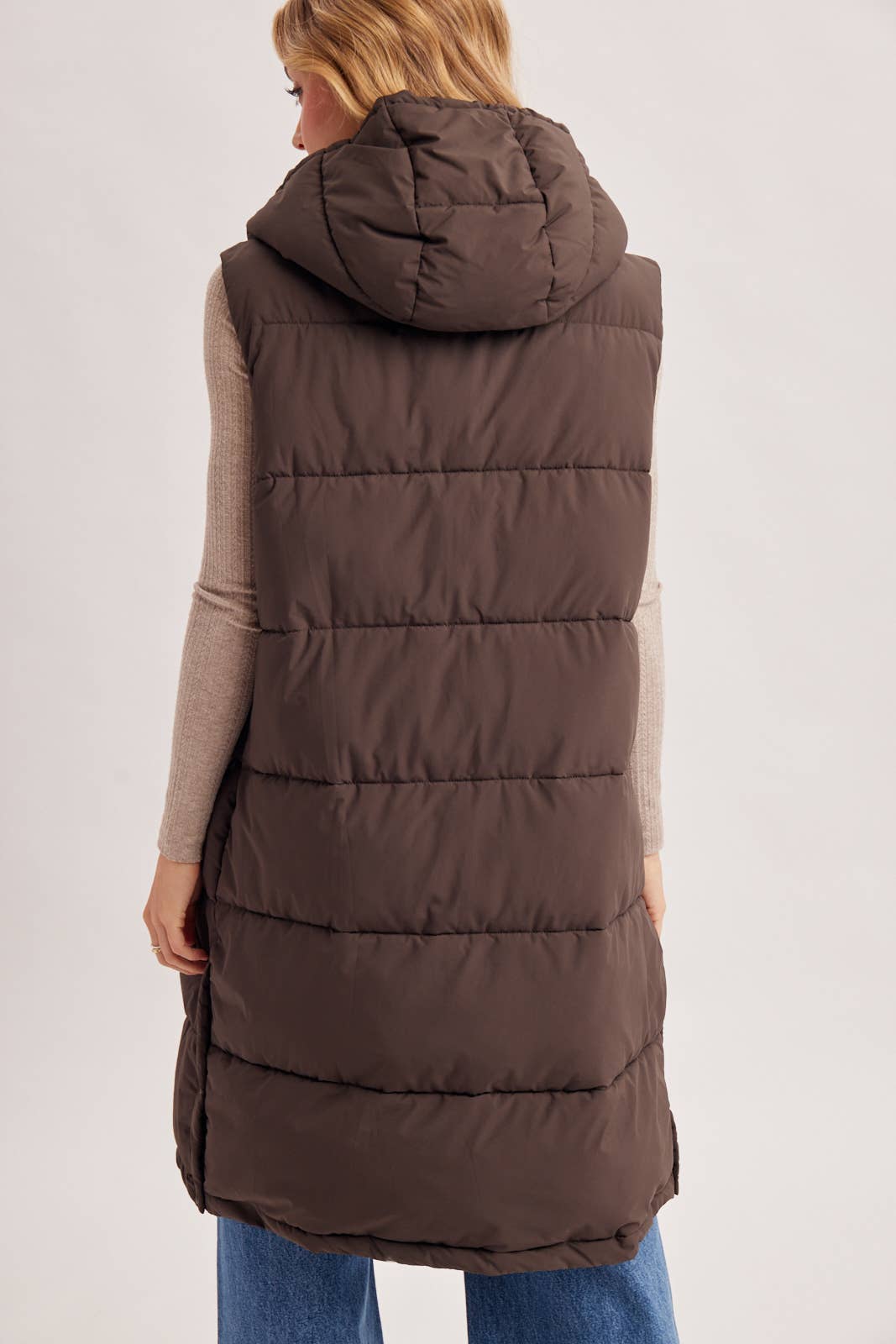 Finley Quilted Puffer Vest, Feathered Farmhouse