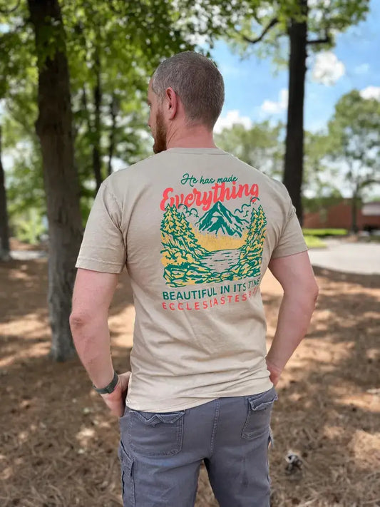 He Has Made Everything Beautiful Tee, Feathered Farmhouse