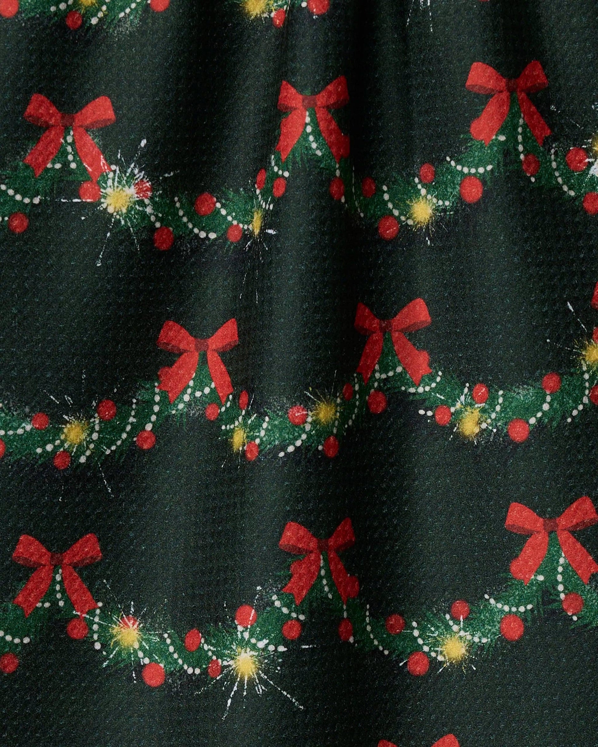 Yuletide Garland Tea Towel, Feathered Farmhouse