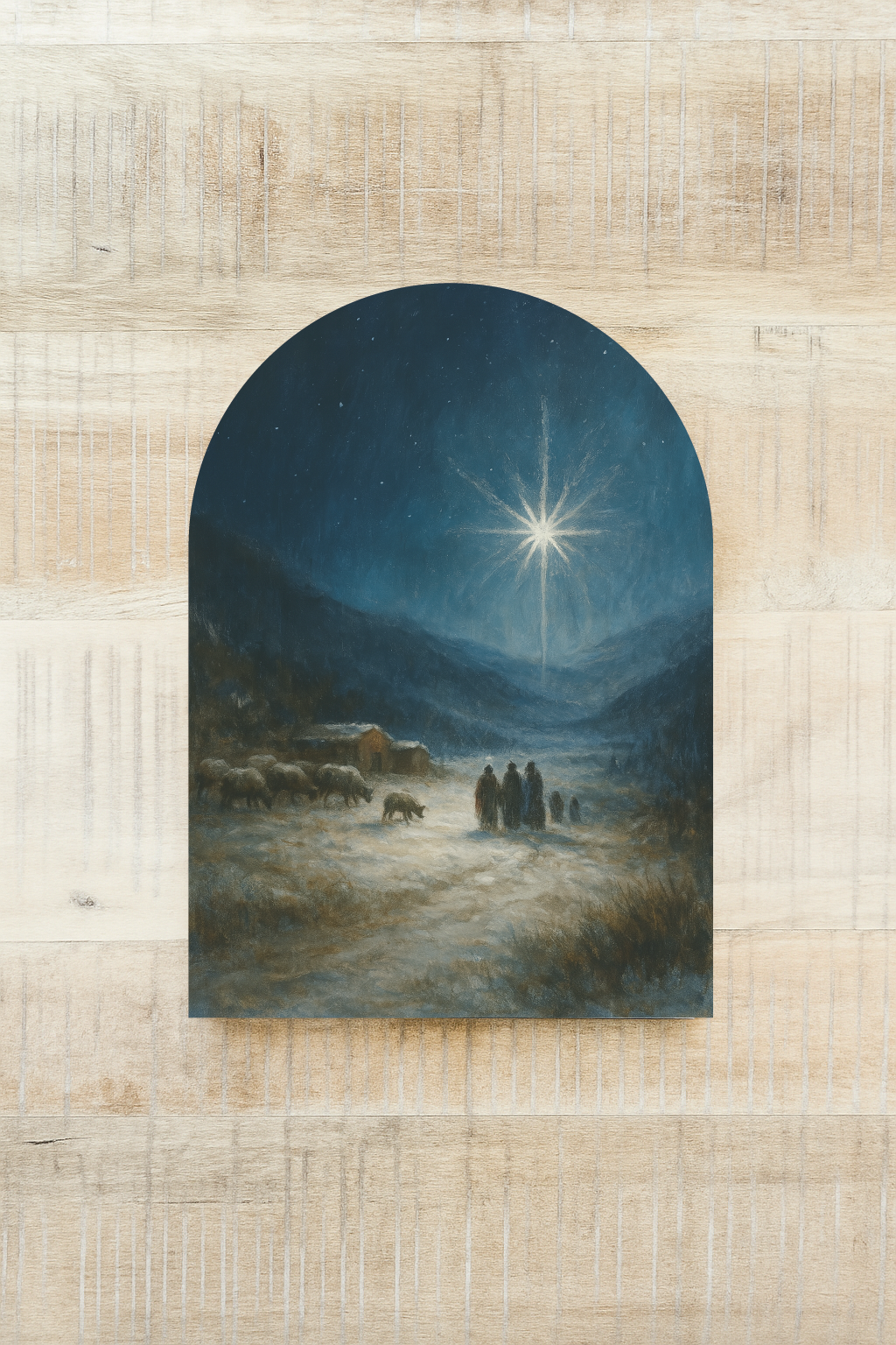 Starry Night Arch, Feathered Farmhouse