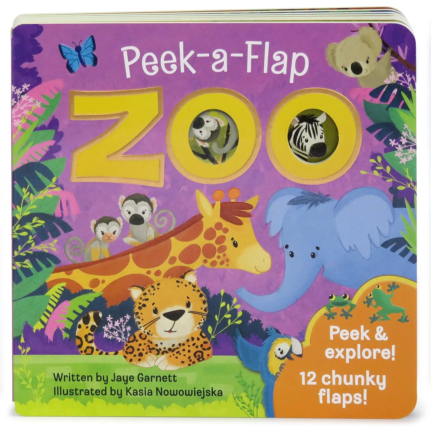 Zoo Peek a Flap Book, Feathered Farmhouse