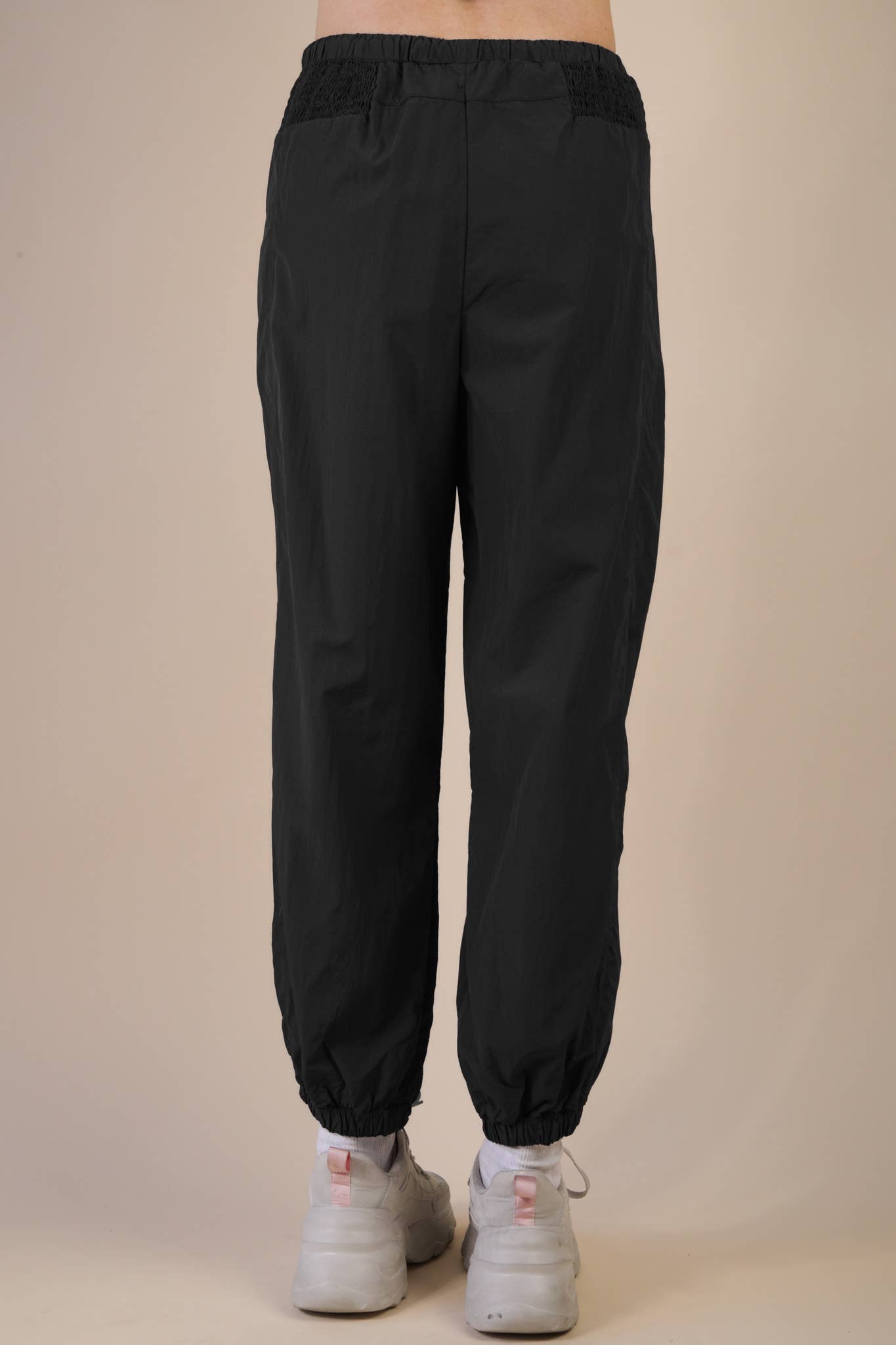 Side Smoking Activewear Jogger Pants, Feathered Farmhouse