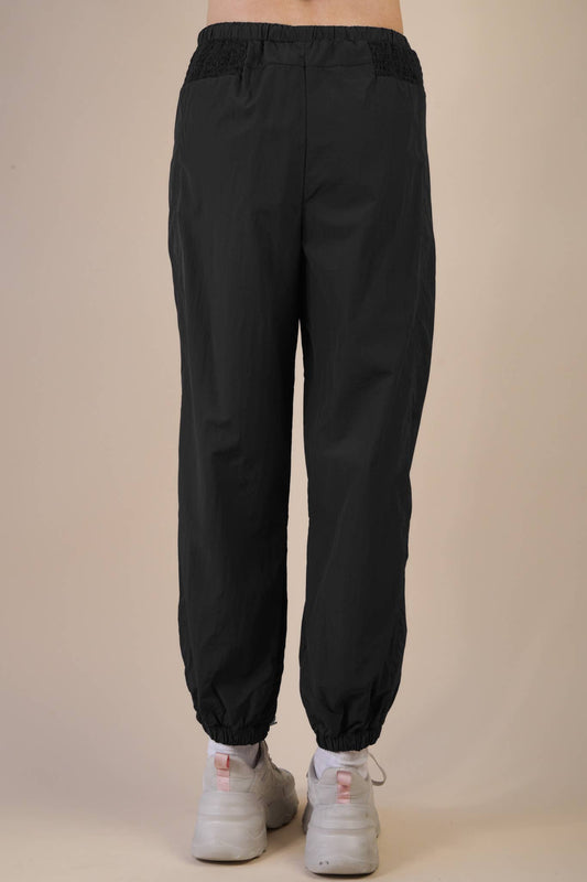 Side Smoking Activewear Jogger Pants, Feathered Farmhouse