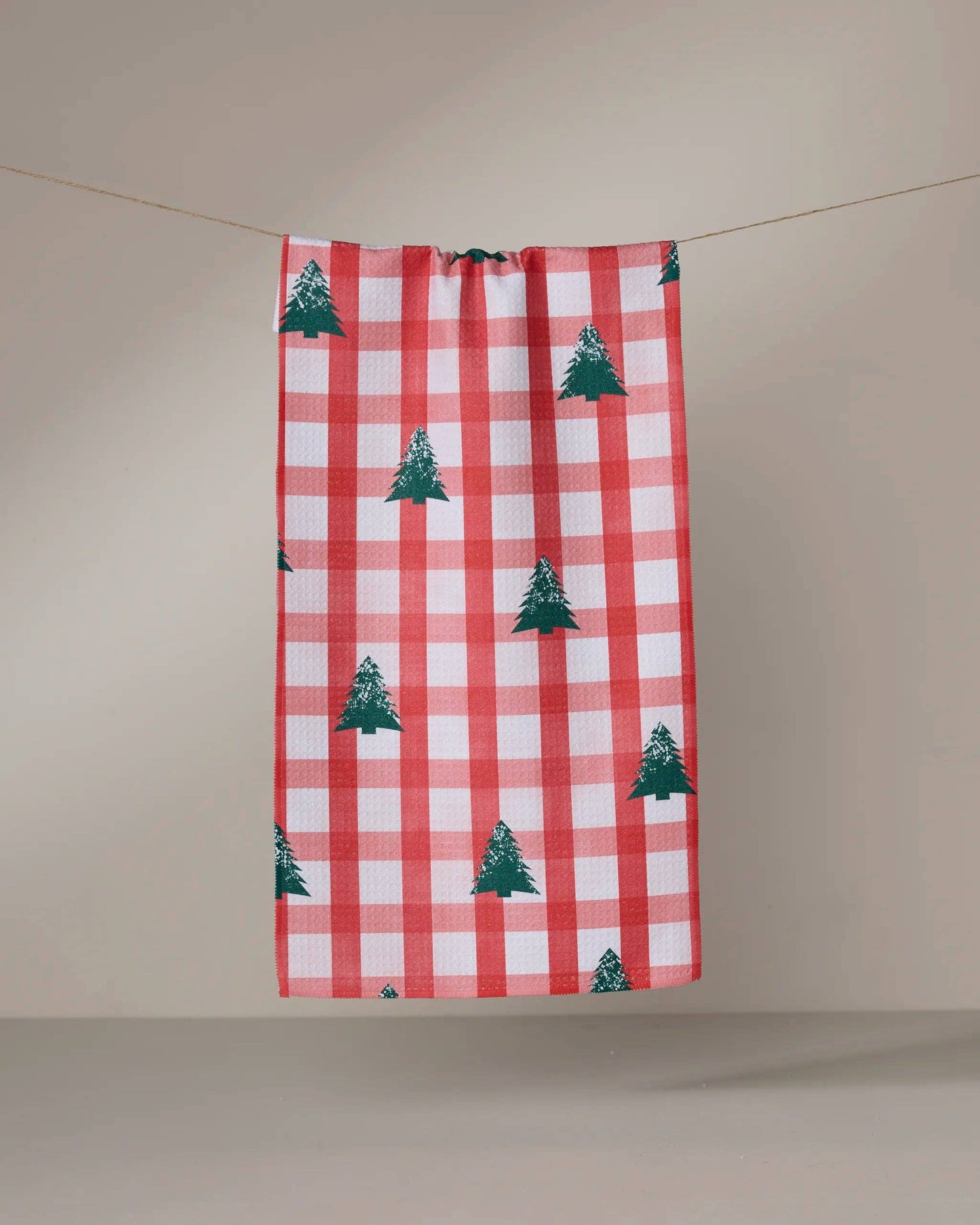 Christmas Pines Bar Towel, Feathered Farmhouse