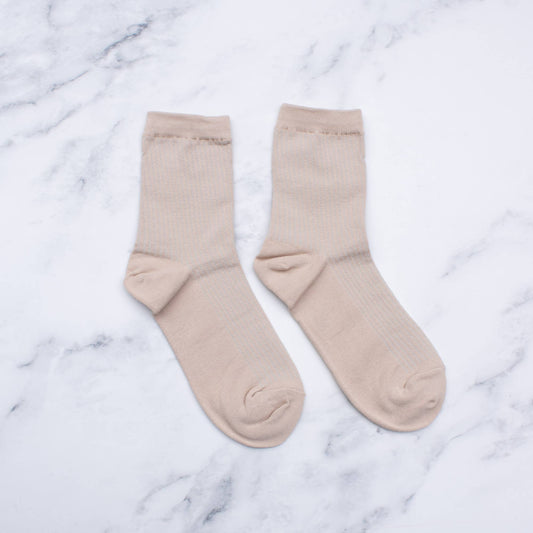 Season Lightweight Solid Socks, Feathered Farmhouse