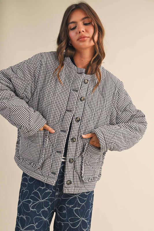 Plaid Padder Jumper, Feathered Farmhouse