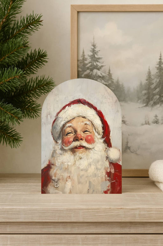 Merry Santa Arch, Feathered Farmhouse