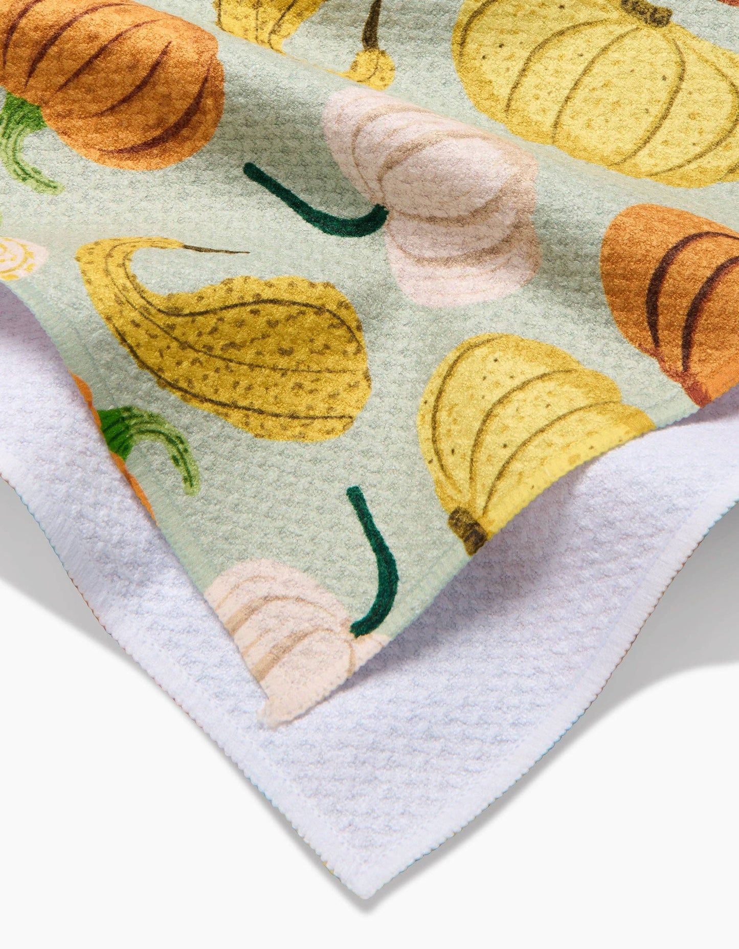 Pumpkins And Gourds Tea Towel, Feathered Farmhouse