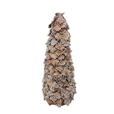 Timber Pinecone Christmas Tree, Feathered Farmhouse
