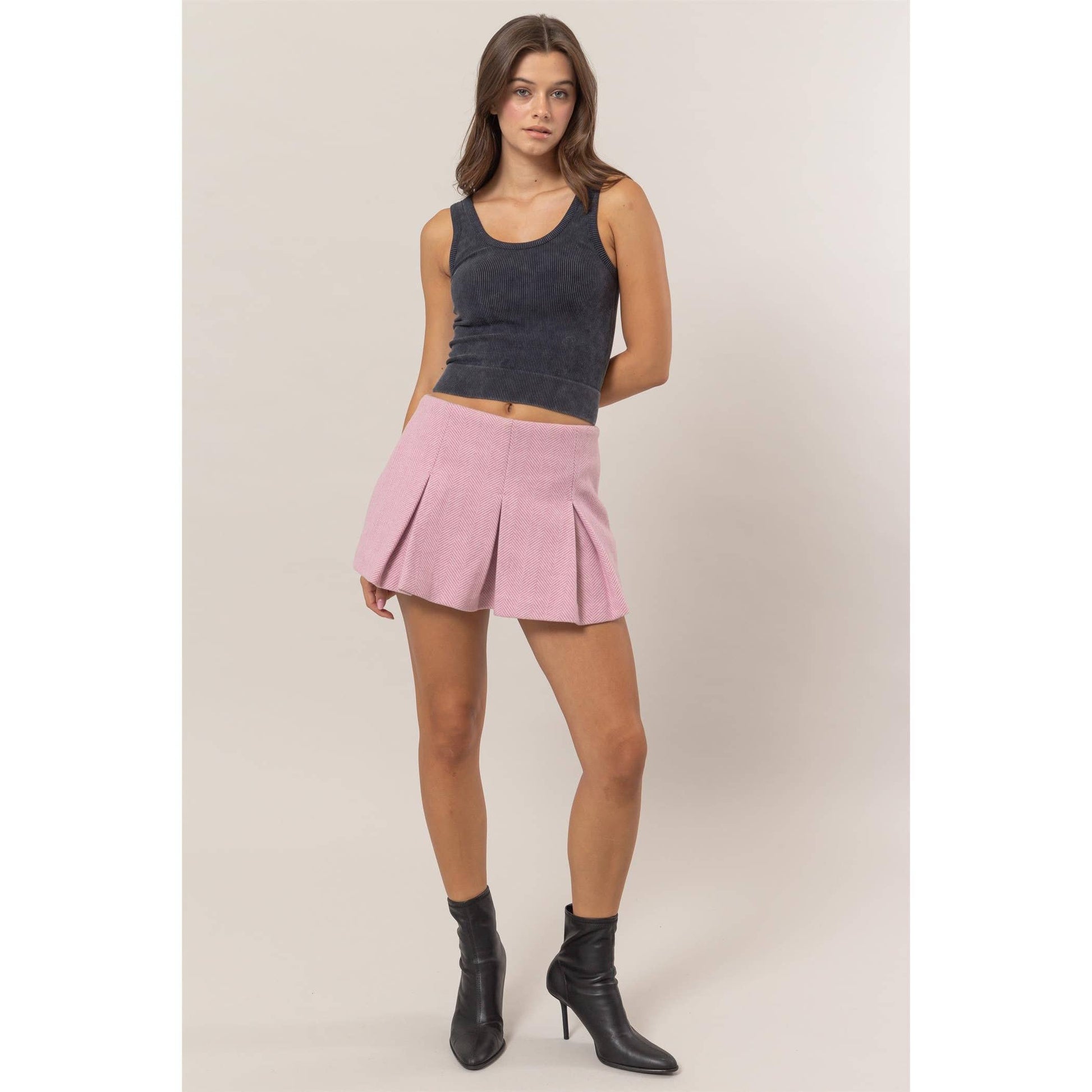 Washed Seamless Tank Top, Feathered Farmhouse