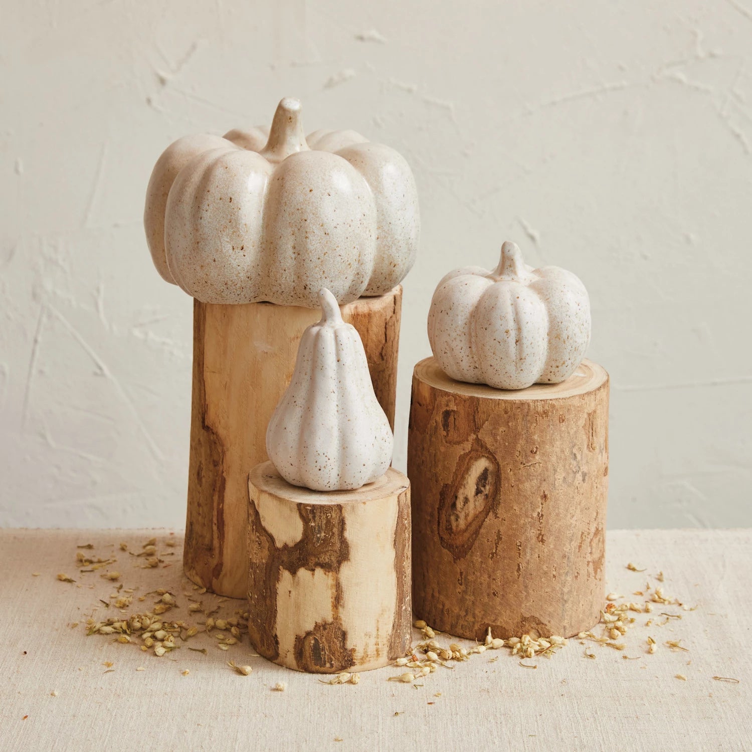 Stoneware Pumpkin, The Feathered Farmhouse