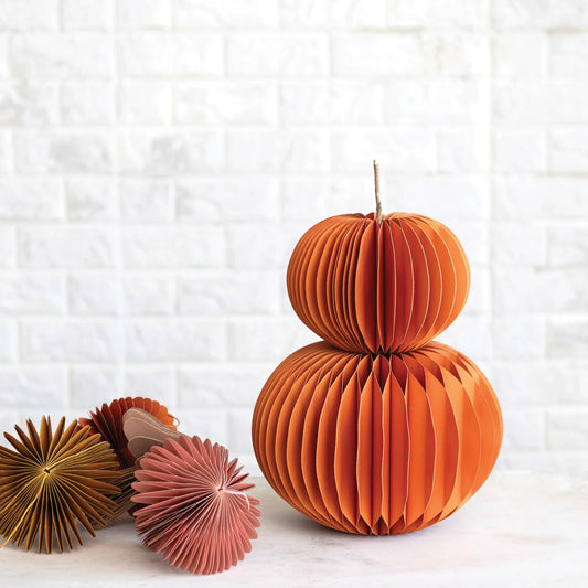 Honeycomb Pumpkin, Feathered Farmhouse