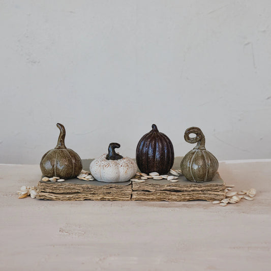 Stoneware Pumpkin