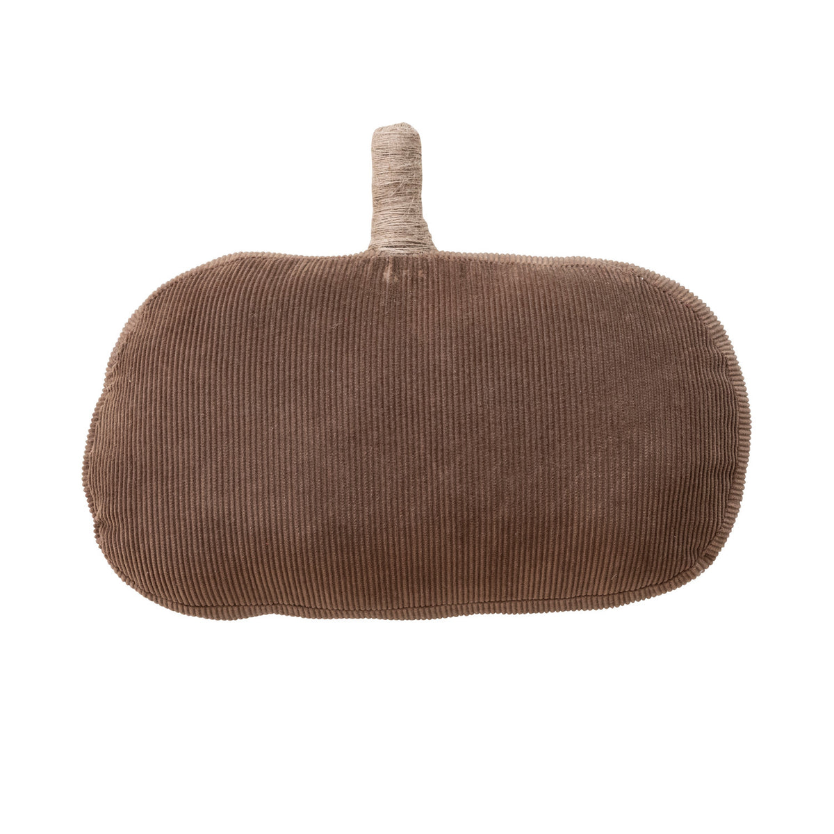 Plaid Tufted Cotton Pumpkin Pillow, Feathered Farmhouse