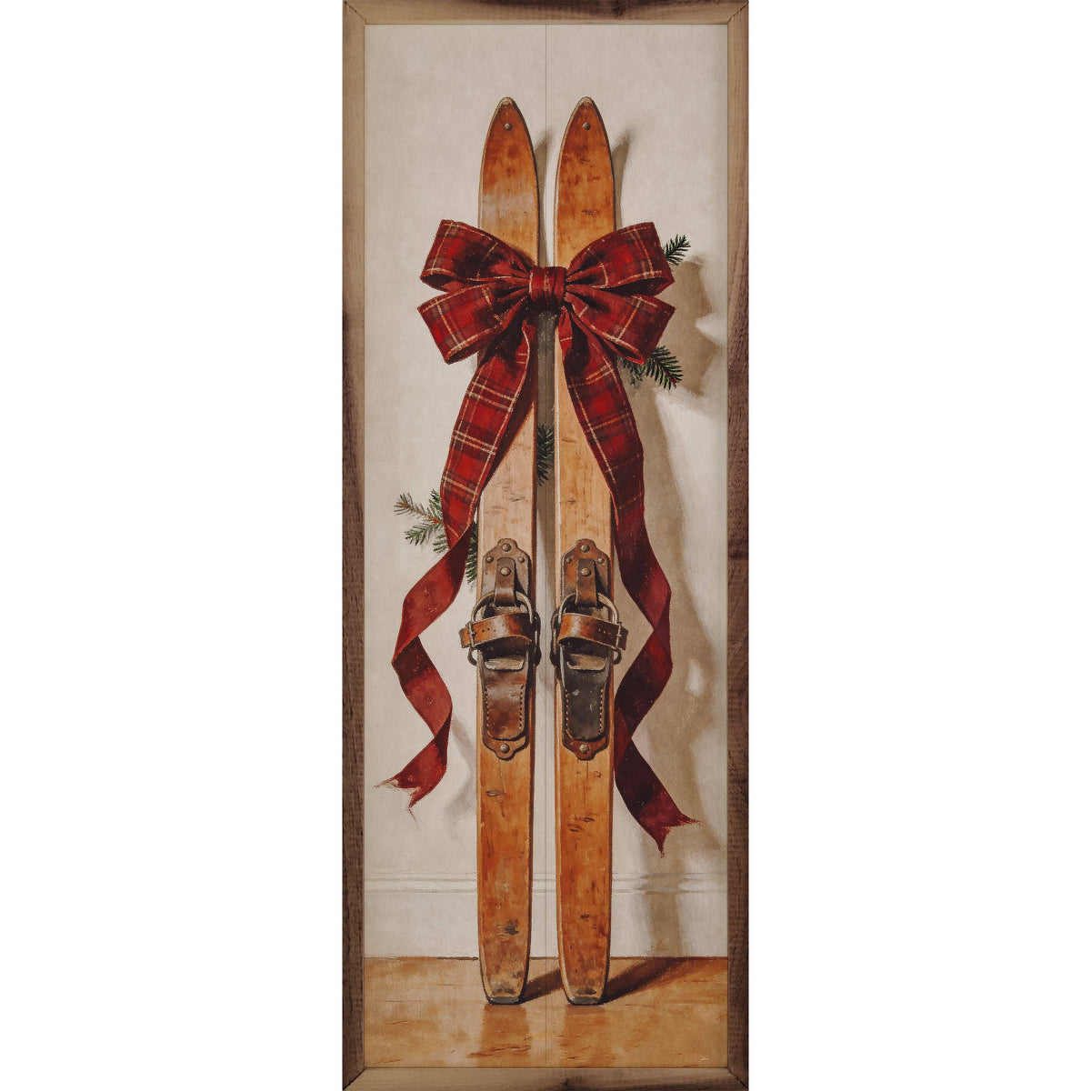 Antique Skis, Feathered Farmhouse
