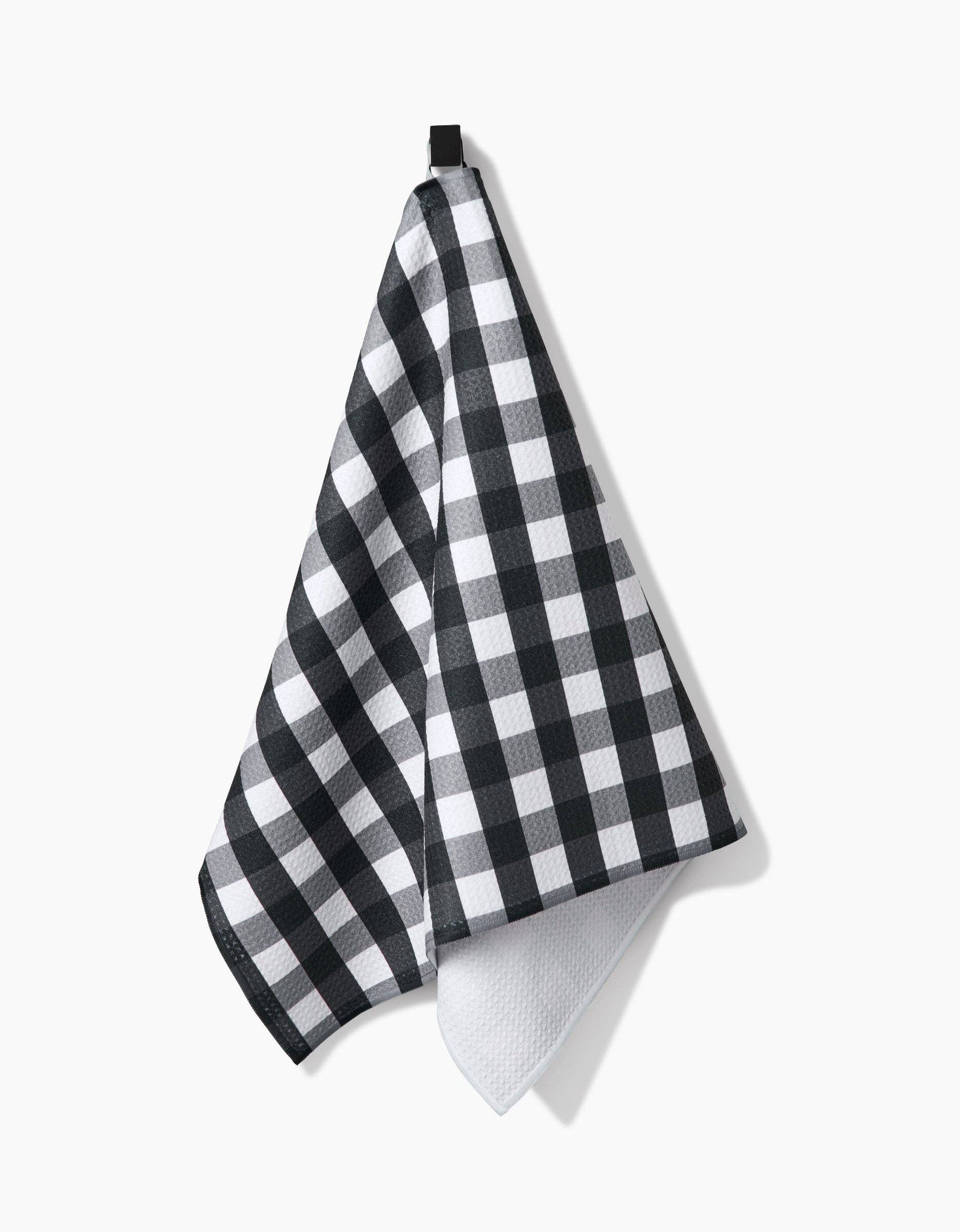 Midnight Flannel Tea Towel, Feathered Farmhouse